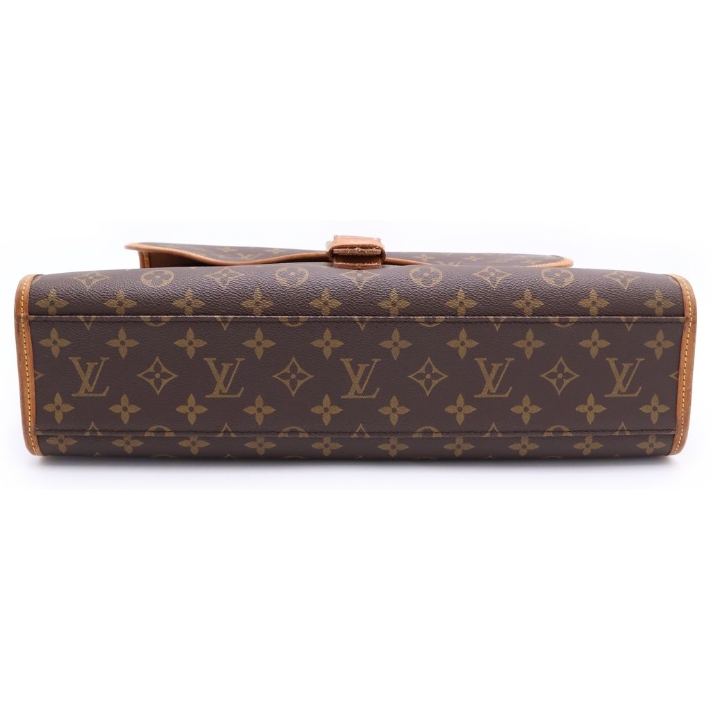 Louis Vuitton Monogram Vivari Leather 2-Way Shoulder Bag Business Brown — view 4