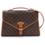 Louis Vuitton Monogram Vivari Leather 2-Way Shoulder Bag Business Brown