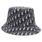 Dior Oblique Bucket Hat Black Navy — view 5