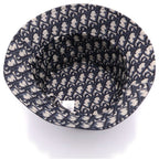 Dior Oblique Bucket Hat Black Navy — view 6