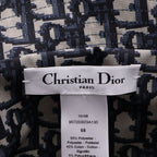 Dior Oblique Bucket Hat Black Navy — view 7