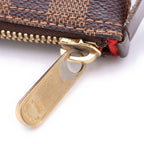 Louis Vuitton Damier Saleya MM Leather Tote Brown — view 7