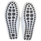 Louis Vuitton Arizona Moccasins Monogram Leather Loafers White — view 5