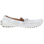 Louis Vuitton Arizona Moccasins Monogram Leather Loafers White — view 6