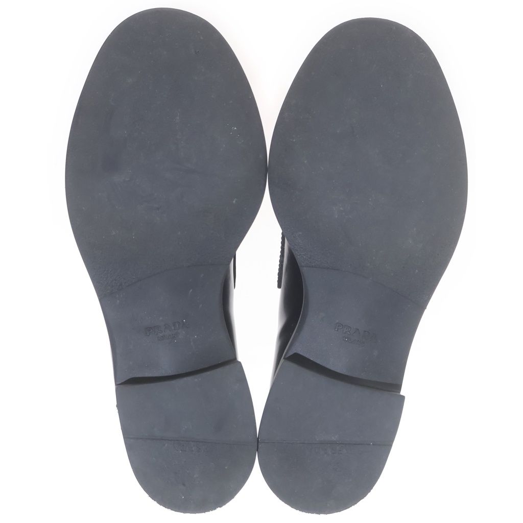 Prada Loafers Dress Shoes Leather Black — view 5