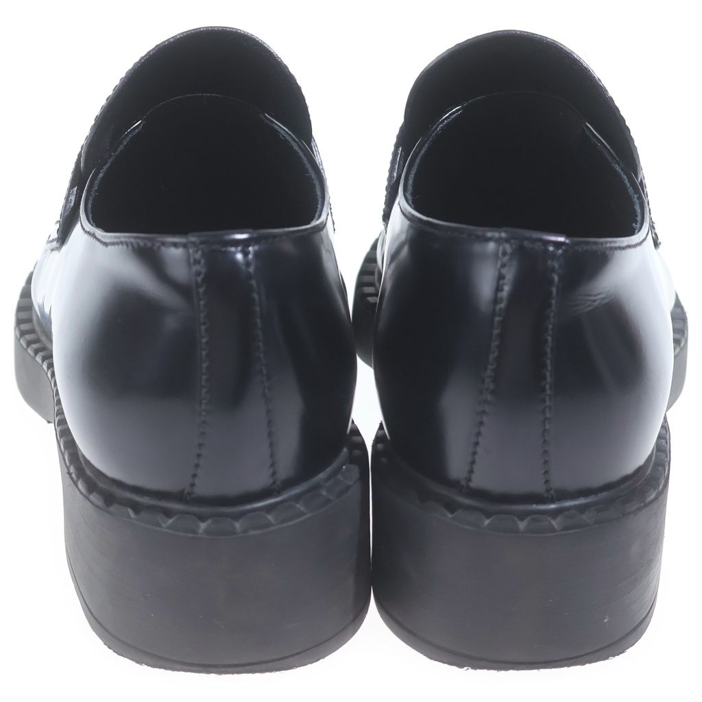 Prada Loafers Dress Shoes Leather Black — view 3