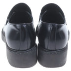 Prada Loafers Dress Shoes Leather Black — view 3