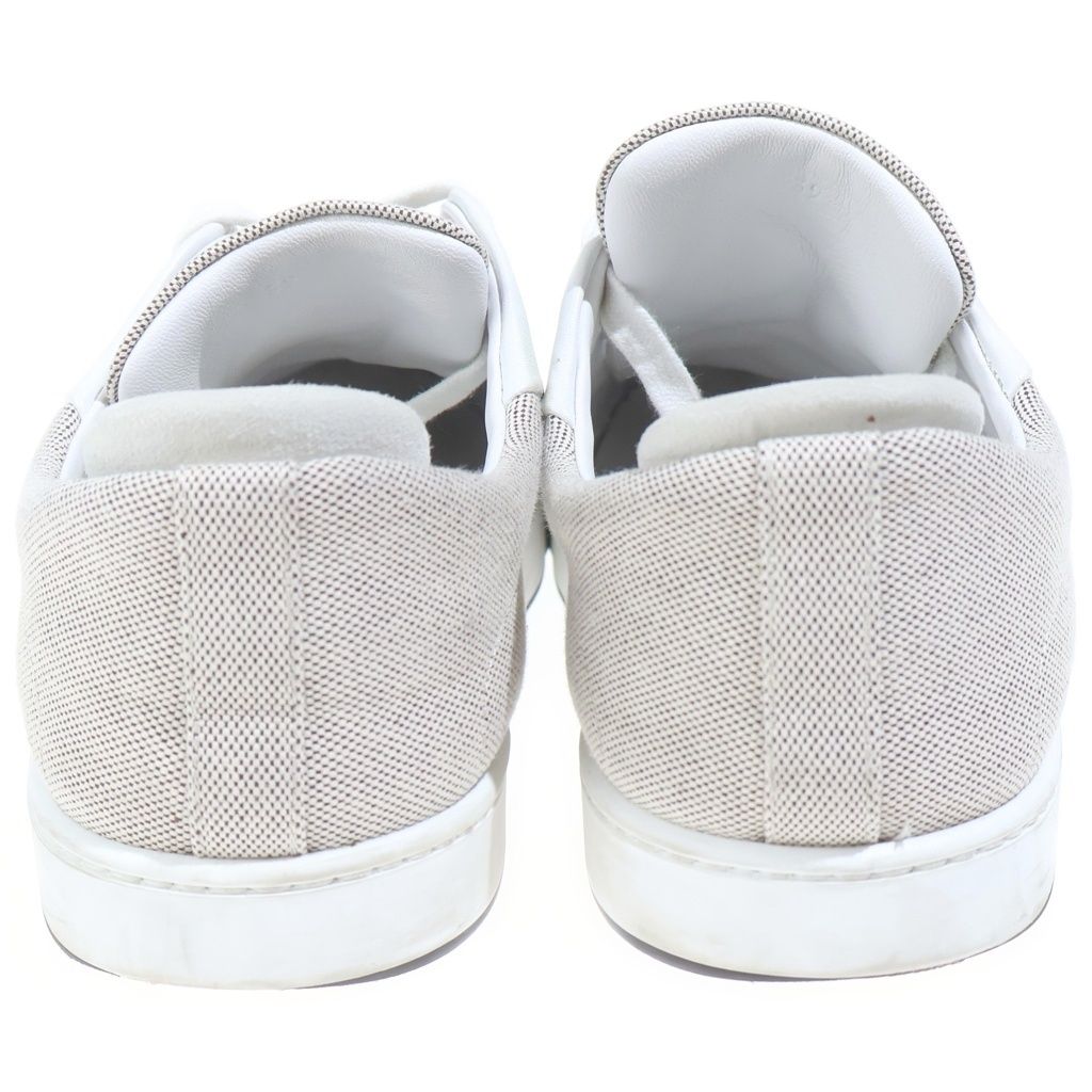Hermes Low Cut Sneakers Kid Signature Beige White — view 3