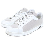 Hermes Low Cut Sneakers Kid Signature Beige White — view 2