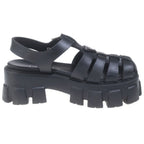 Prada Monolith Ruba Sandals Platform Black — view 6