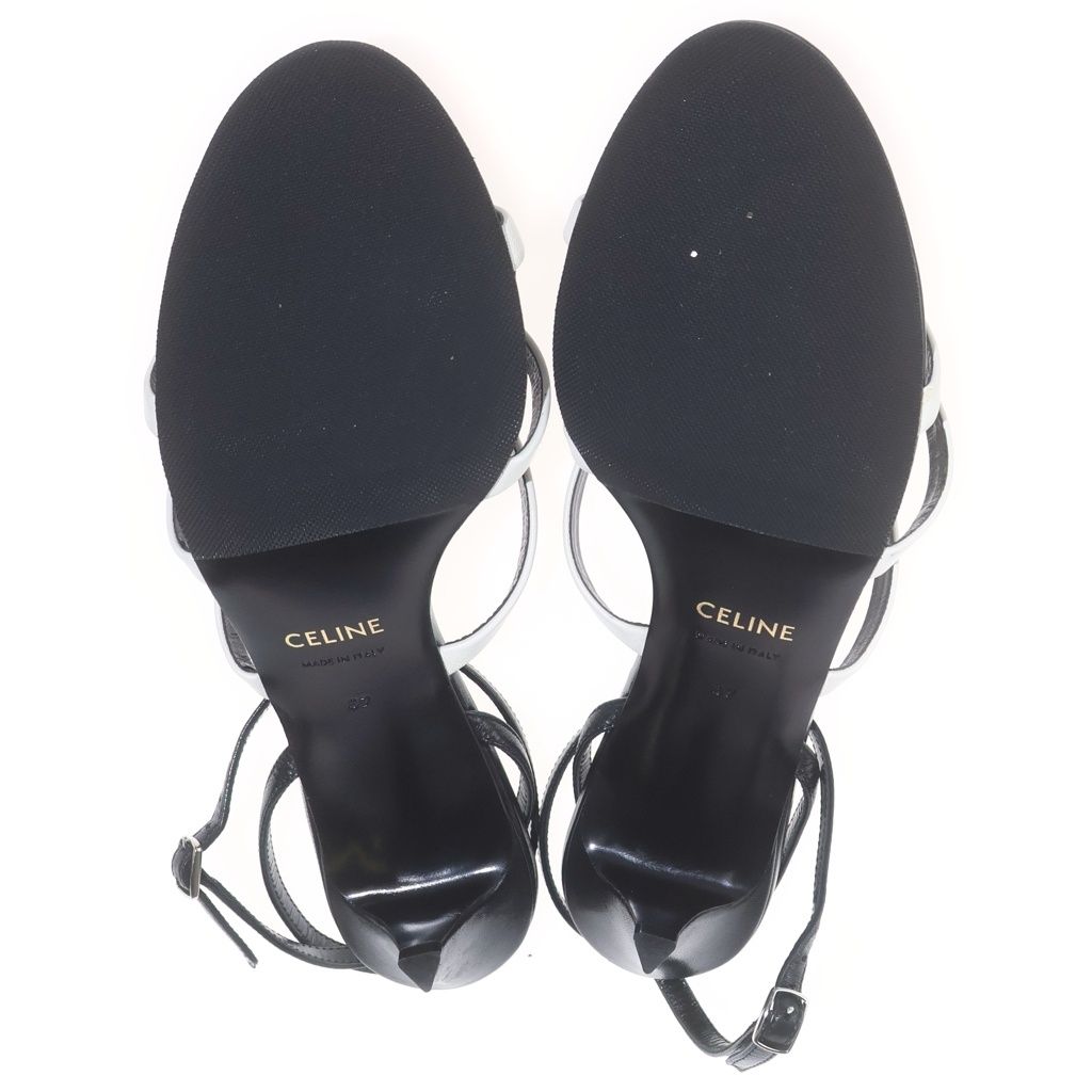 Celine Ribbon Heel White — view 4