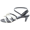 Celine Ribbon Heel White