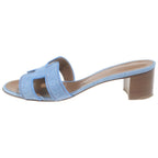 Hermes Oasis Sandals Blue