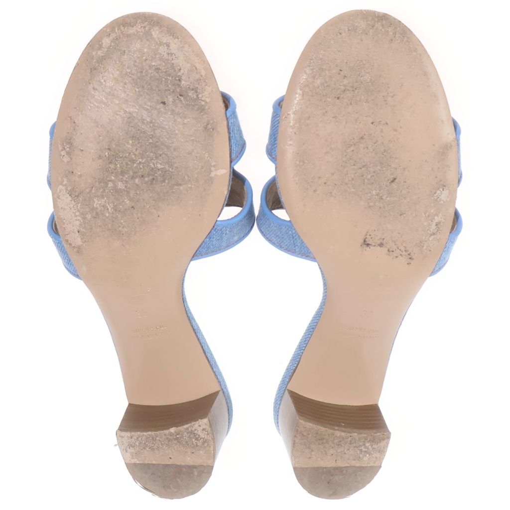 Hermes Oasis Sandals Blue — view 5