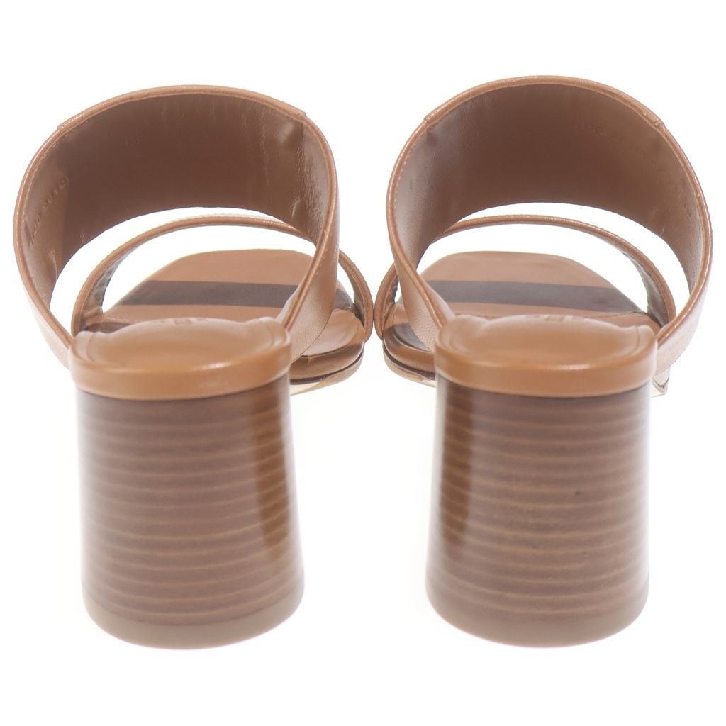 Hermes Platform Sandals Brown — view 3