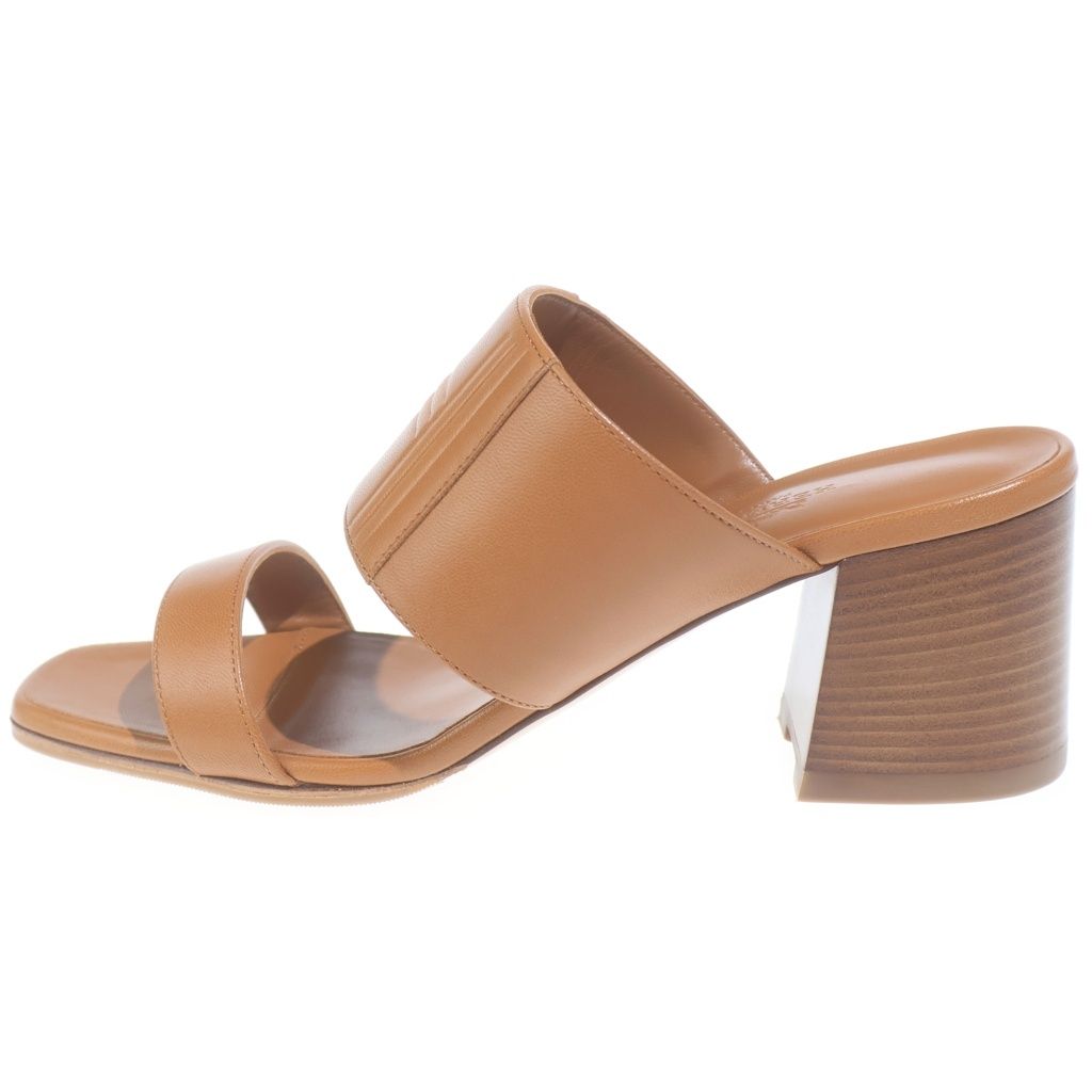Hermes Platform Sandals Brown