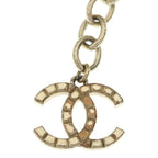 Chanel CC Logo Rhinestone Pharrell Collaboration Bracelet Gold — view 6