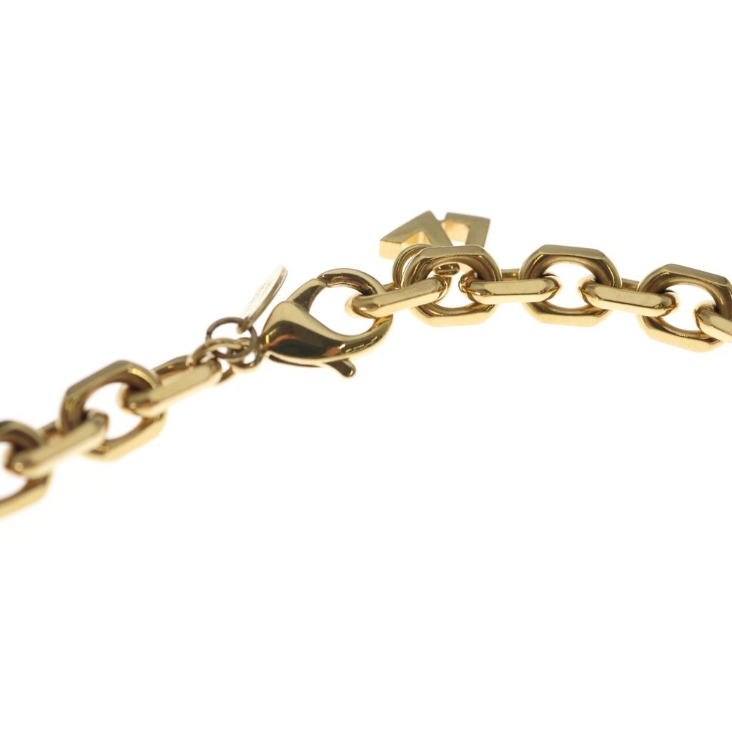 Louis Vuitton Collier High & Sea Monogram Flower Necklace Choker Black Gold — view 4