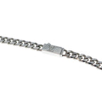 Louis Vuitton Monogram Low Long Chain Necklace Silver — view 4