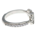 Louis Vuitton LV Iconic Palladium Rhinestone S Ring Silver — view 3