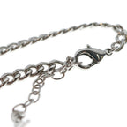 Louis Vuitton Bracelet LV Tag Chain Key Clochette Bangle Silver — view 5