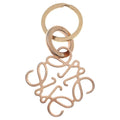 Loewe Anagram Logo Key Ring Key Holder Bag Charm 111.29.203 Rose Gold