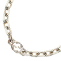 Gucci Interlocking Chain Necklace Silver