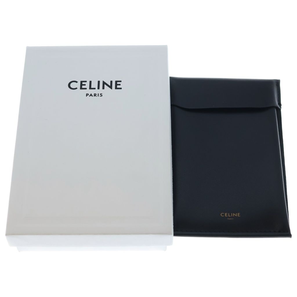 Celine Egis Pendant Chain Okinis Silver Black — view 6