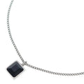 Celine Egis Pendant Chain Okinis Silver Black