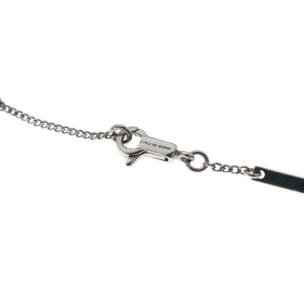 Celine Egis Pendant Chain Okinis Silver Black — view 4