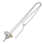 Dior Homme Monte Nue Medallion Pendant Chain Silver Stainless Steel — view 2
