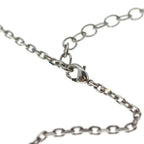 Dior Homme Monte Nue Medallion Pendant Chain Silver Stainless Steel — view 5