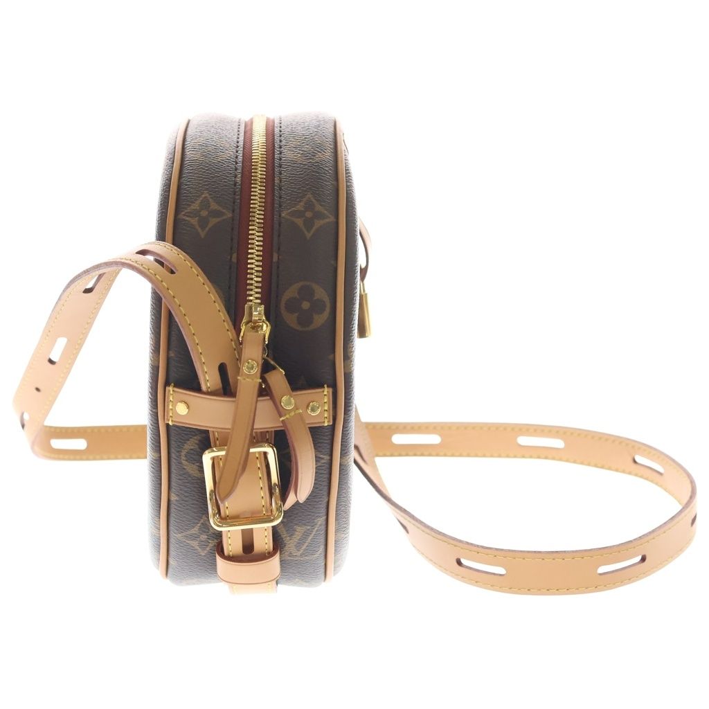 Louis Vuitton Monogram Chapeau Leather Shoulder Bag Brown — view 3