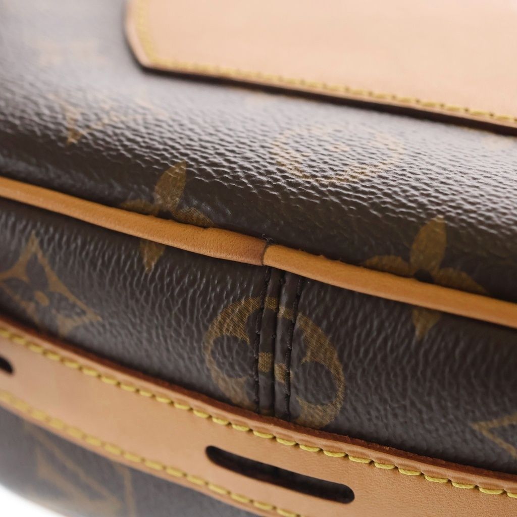 Louis Vuitton Monogram Chapeau Leather Shoulder Bag Brown — view 6