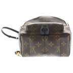 Louis Vuitton Palm Springs Backpack Mini Monogram Leather Brown — view 4