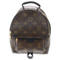 Louis Vuitton Palm Springs Backpack Mini Monogram Leather Brown
