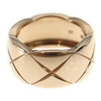 Chanel Coco Crush Large 18k Pink Gold Ring — view 4