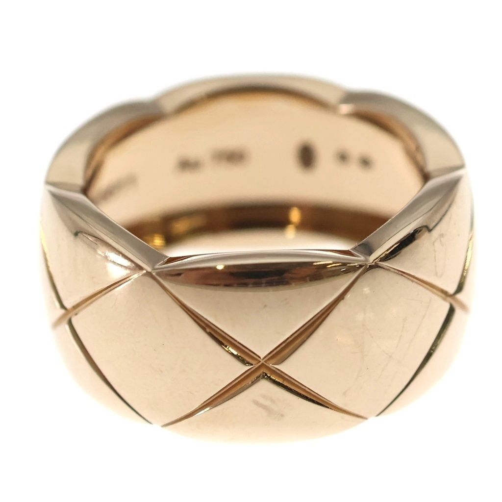 Chanel Coco Crush Large 18k Pink Gold Ring — view 3