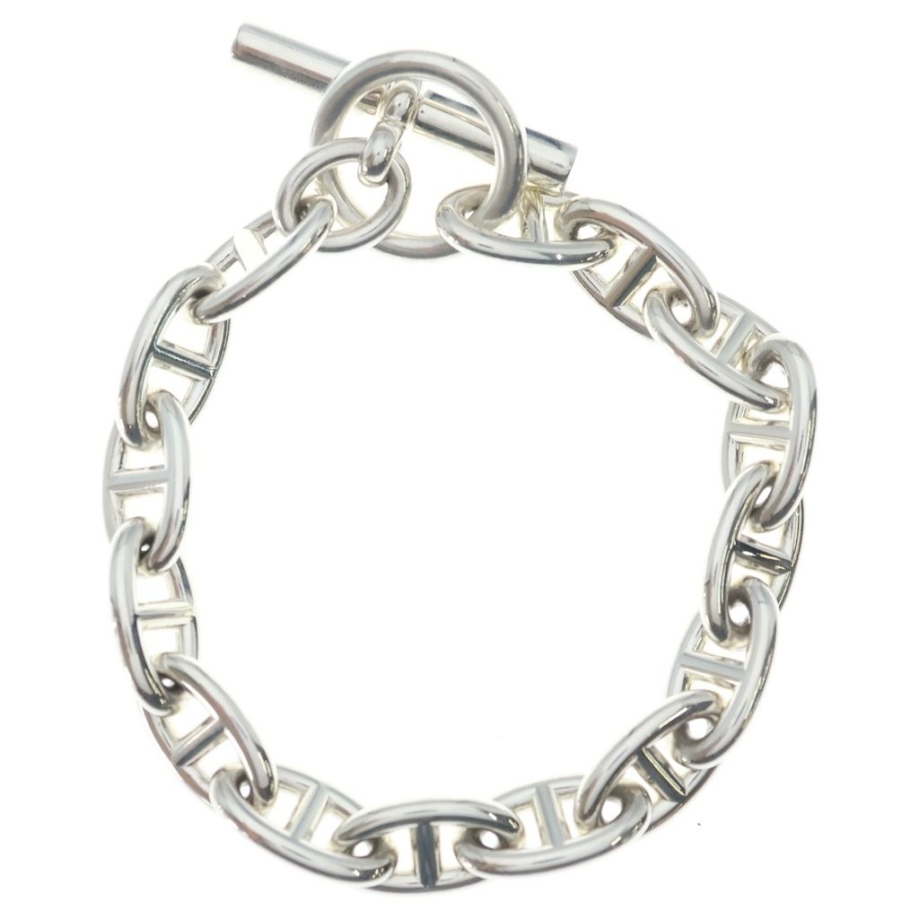 Hermes Chaine D'ancre GM Chain Bracelet Silver — view 2