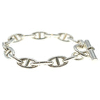 Hermes Chaine D'ancre GM Chain Bracelet Silver — view 3