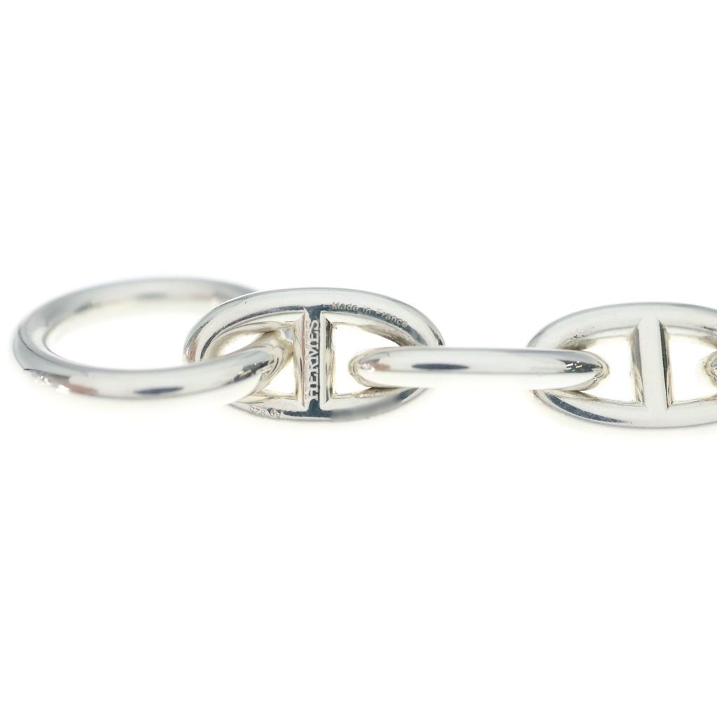 Hermes Chaine D'ancre GM Chain Bracelet Silver — view 5