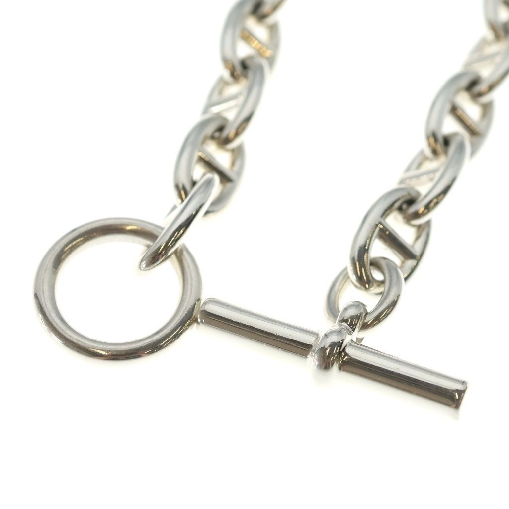 Hermes Chaine D'ancre GM Chain Bracelet Silver — view 6