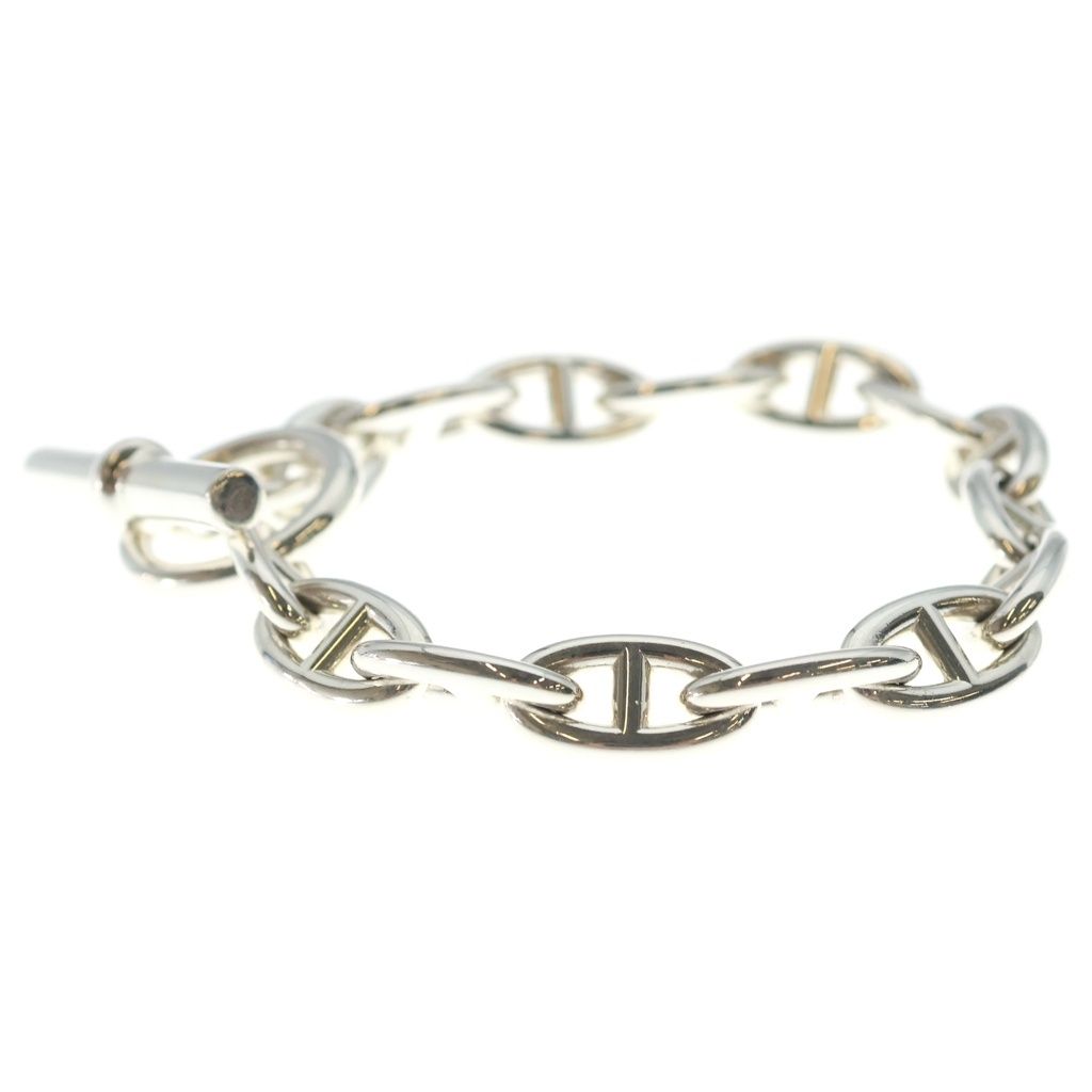 Hermes Chaine D'ancre GM Chain Bracelet Silver — view 4