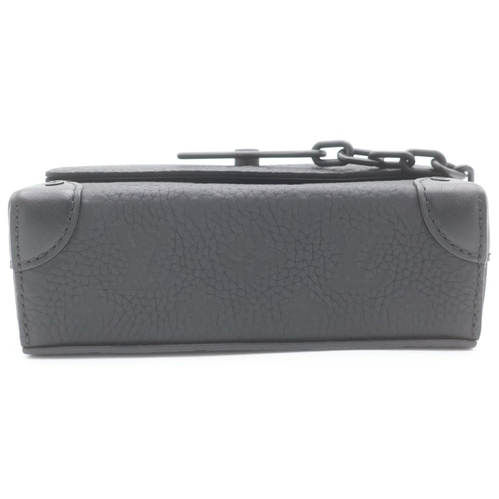 Louis Vuitton Monogram Taurillon Steamer Wearable Wallet Leather Shoulder — view 4