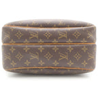 Louis Vuitton Reporter PM Monogram Shoulder Bag Brown — view 4