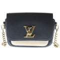Louis Vuitton Chain Shoulder Bag Lockme Tenda Leather