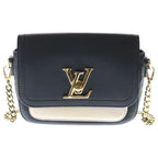 Louis Vuitton Chain Shoulder Bag Lockme Tenda Leather