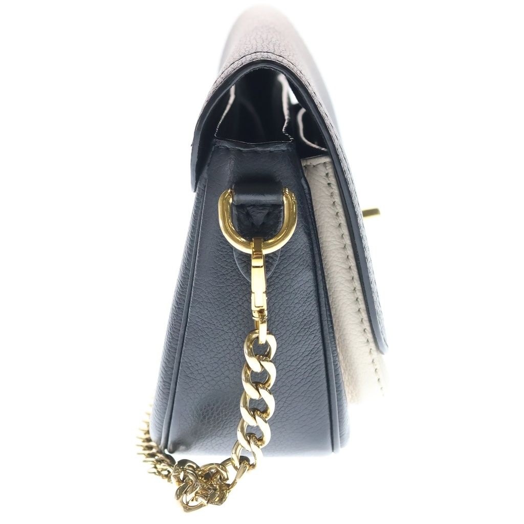 Louis Vuitton Chain Shoulder Bag Lockme Tenda Leather — view 3