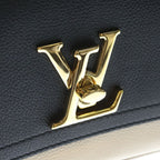 Louis Vuitton Chain Shoulder Bag Lockme Tenda Leather — view 6