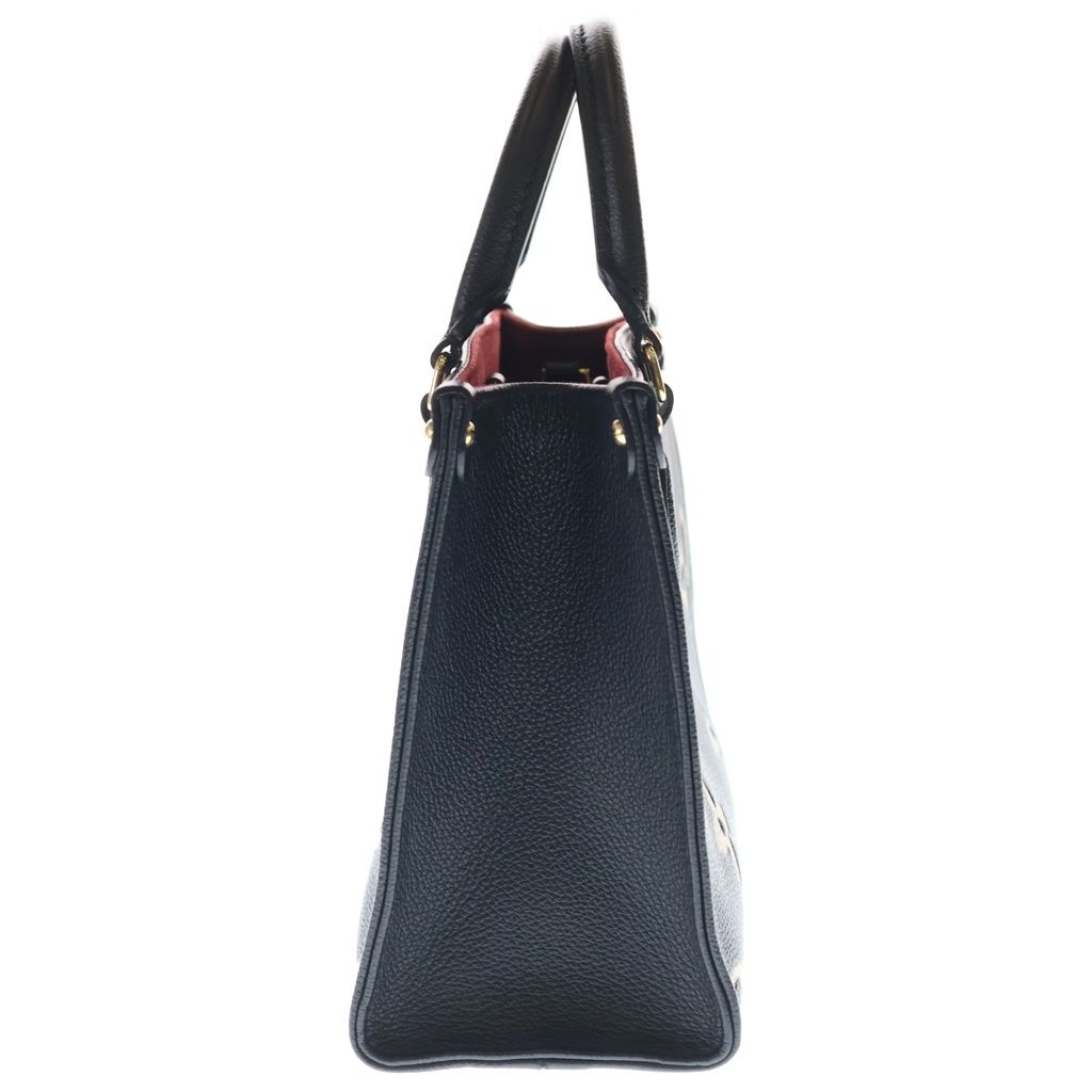 Louis Vuitton Monogram Empreinte On The Go PM Handbag Black Beige — view 3